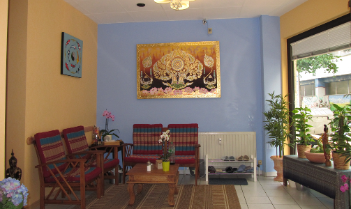 Buhlan Thaimassage Studio Vorraum